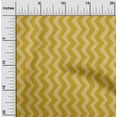 thumbnail image 2 of oneOone Rayon Gamboge Yellow Fabric Chevron Dress Material Fabric Print Fabric By The Yard 56 Inch Wide, 2 of 5