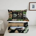 thumbnail image 2 of Big Pike Fish Bedding Set Deer Comforter Set Fish and Hunt Duvet Set Antlers Fish Fishing Rod Inner Fill Comforter Set, 2 of 6