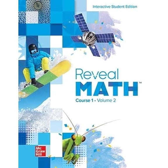 Pre-Owned Reveal Math Course 1, Interactive Student Edition, Volume 2 (Paperback) 0078997143 9780078997143