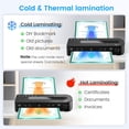 thumbnail image 4 of Máquina laminadora MAXDONE A4, caliente y fría, +20 hojas y recortadora, 4 of 7