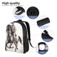 thumbnail image 5 of Fotbe Cowboy Ride A Horse Mochila de Viaje para Laptop, Mochila Ejecutiva Delgada y Resistente 15.6", 5 of 8