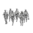 thumbnail image 4 of Runquan 6 Pcs Figurines de Soldat Modèles Miniatures pour Scène Miniature 3cm de Haut, 4 of 8