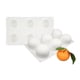 thumbnail image 3 of Inteprter Molde de silicona de grado alimenticio versátil blanco: hornear hasta congelar hace toda la estabilidad de temperatura plegable Cocina y Comedor naranja pequeña, 3 of 6
