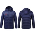 thumbnail image 5 of Heisall Womens Winter Heated Jackets Single Control 8-Zone USB Smart Thermostat Electric Heating Thermal Coats Detachable Hood Long Sleeve Outdoor Thermal Wear, 5 of 5