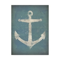 Trademark Fine Art 'Anchor v2' Canvas Art by Ryan Fowler