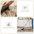 thumbnail image 5 of Anti Fatigue Kitchen Mats for Floor, Farmhouse Kitchen Rugs Sets of 2, Cushioned Kitchen Floor Mats, Comfort Standing Mat for Sink, Laundry, Office, Desk Brown/Grey 17"x47"+17"x29", 5 of 8