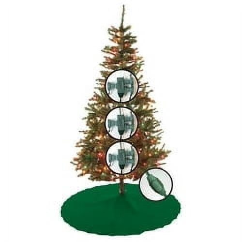 Indoor 9-Outlet Extension Cord, Green, 12', by Holiday Time