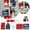 A14, variant on Suncoda 4th of July Decorations, Patriotic Decorations Independence Day Wooden Ornaments, Hanging Ornaments for Tree or Tiered Tray Decorations