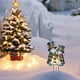 thumbnail image 4 of CaiYueKe Christmas Acrylic Garden Stake, Snowman Planter Stand, Outdoor Holiday Decor for Patio and Yard, Easy Install Ground Insert, Festive Home Garden Decoration, Gift for Garden Lovers, 4 of 7