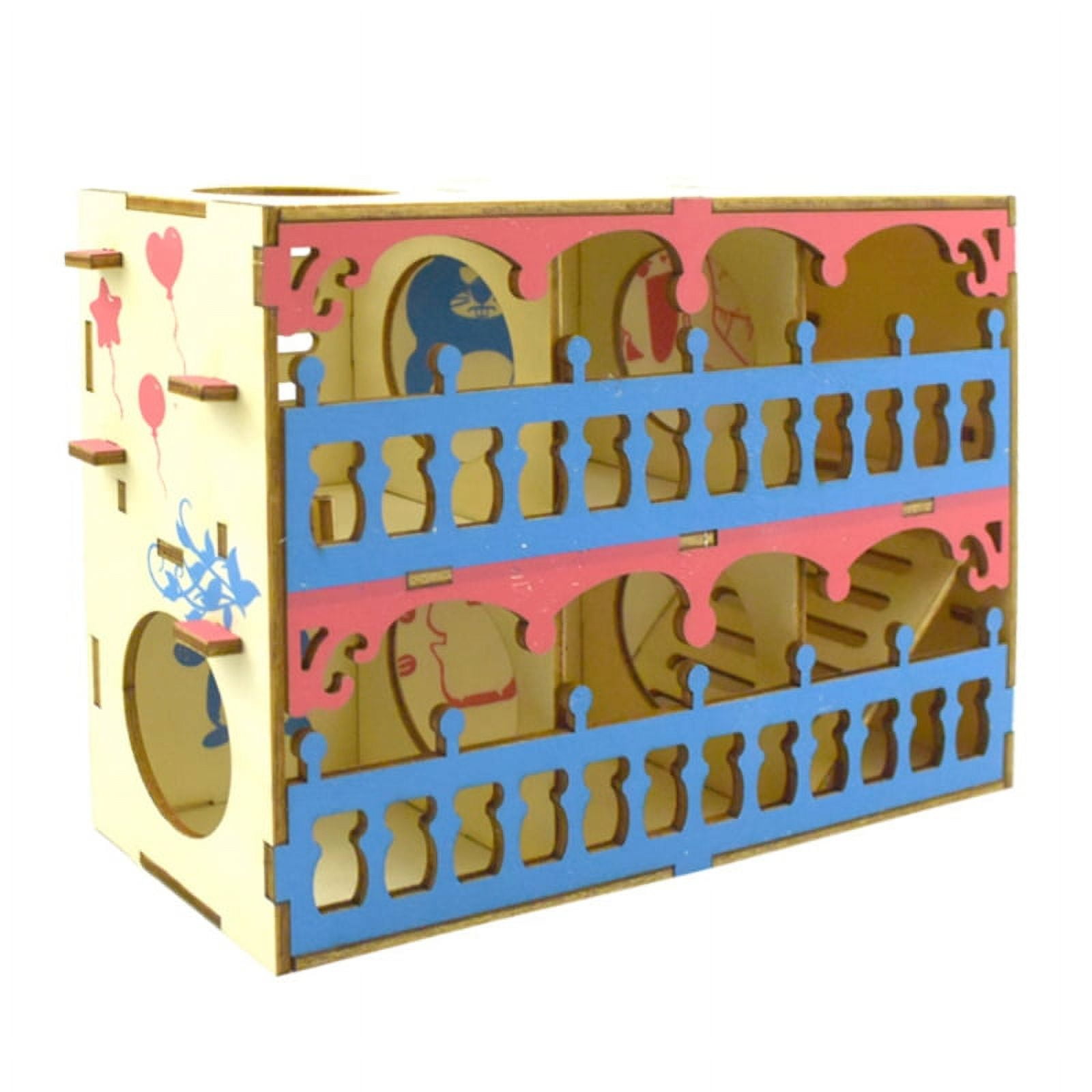 XISAOK Hamster Maze Exercise Toy Small Animals Pet Interactive Playing Training Rest