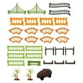 thumbnail image 4 of Juego de coches con rieles de dinosaurios para niños, minicoche y pista, juguete de construcción de ensamblaje DIY, pista Flexible, rompecabezas,, 4 of 9
