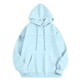 thumbnail image 6 of Snack Hoodie with Pouch Long Sleeve Pet Pouch Hoodie Unisex Pullover Sweatshirt Puppy Kitten Holder Carrier Hoodies, 6 of 9