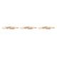 thumbnail image 2 of Banda de cintura Qarigey de moda Correas estrechas Hojas de metal multicolor Oro CBP277641, 2 of 6