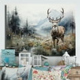 thumbnail image 2 of Designart "Frozen Silence Alaska " Animals Metal Art Print, 2 of 5