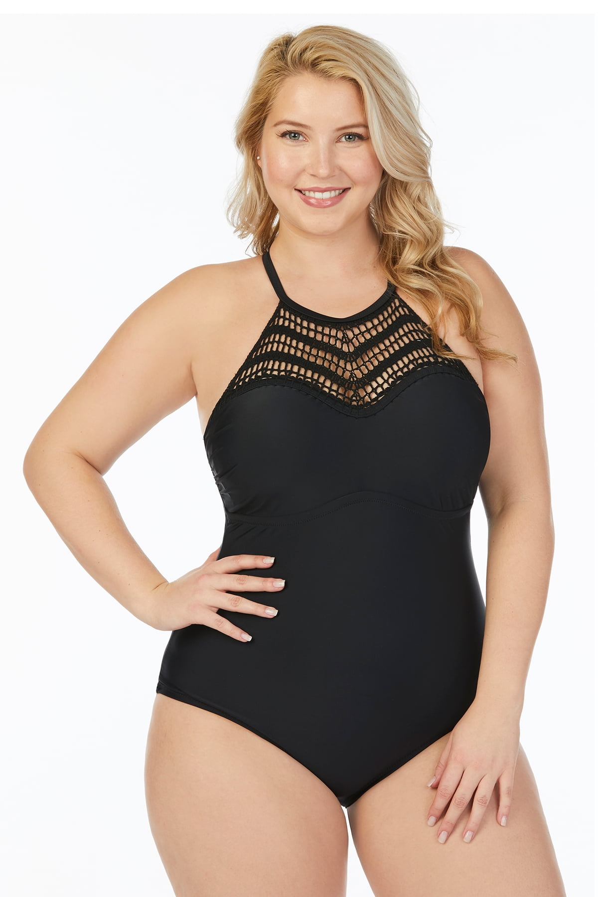 walmart junior plus size swimwear
