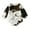 Black, variant on XDZJLR Kids Boys Girls Onesie Pajamas Baby Romper Outwear Plush Long Sleeve Cow Printed Thick Warm Sweatshirt Jumpsuits Nightwear Black 18-24 Months