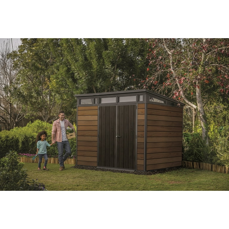 Keter Signature 9x7 ft. Durable Resin Outdoor Storage Shed With