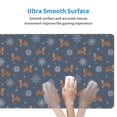 thumbnail image 4 of Sikiie Squirrel And Snowflakes Mouse Pad, 16x29.5 Mousepad Desk Mat in Anti-Slip Rubber Mousepads Mat for Game Office Laptop Computer, 4 of 8