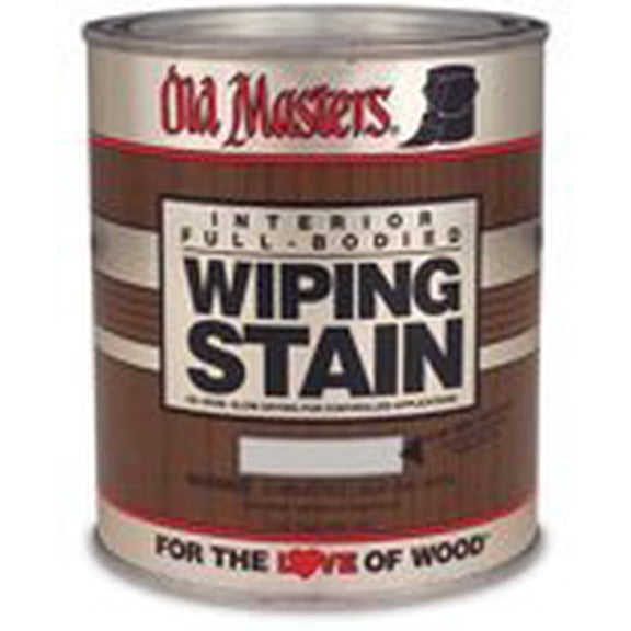 qt Old Masters 11404 Red Mahogany Wiping Stain Interior Oil-Based Stain