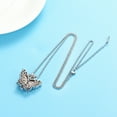 thumbnail image 2 of Personalized Engrave Butterfly with Mini Urn Cremation Jewelry for Ashes Holder Urn Necklace for Ashes of Loved One, 2 of 7