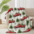 thumbnail image 4 of Christmas Holiday Throw Blanket for Women Men Christmas Car Blanket Gifts for Adults Christmas、Tree Lightweight Blanket 60X80 Inches for Bed All Season, 4 of 6