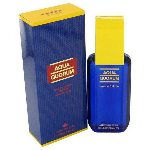 Aqua Quorum Eau De Toilette 3.4 Oz Antonio Puig Men's Cologne