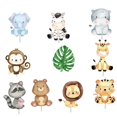 thumbnail image 2 of Topers para cupcakes DazzleDaisy de animales de la selva, 24 unidades, 2 of 7