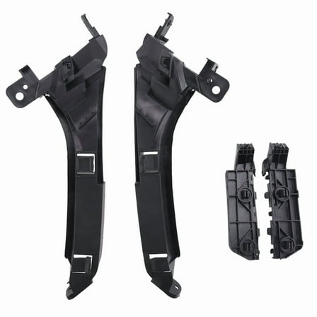 4 Pieces Efront Headlights and Bumper Brackets Set for 2007-2011