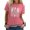 Pink, variant on Mama Short Sleeved Women's Letter Printed Round Neck Casual T Shirt 2 Woman T Shirt Casual Long Sleeves Womens Running Clothes Medium Women Shirt Workout Women Shirt Sleeve Pack Women T Shirt Summer