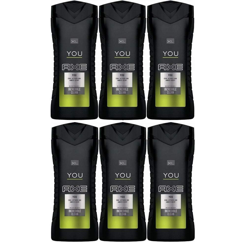 Axe You Incredible Clean Body Wash, Cool Vetiver & Amber Scent, 400 Ml