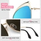 thumbnail image 3 of Gafas de Sol GQUEEN Grandes con Lentes Polarizados y Montura Metálica Ojo de Gato, 3 of 7