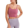 thumbnail image 3 of Sujetador deportivo acolchado para mujer, camisetas para correr y entrenamiento físico, camiseta sin mangas para Yoga, 3 of 4