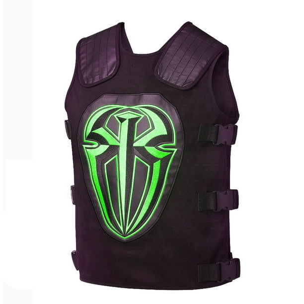 Chaquetas de motocicleta Roman Reigns Shield Walkout Réplica Chaleco Roman Reigns guante motocicletas locomotora chaleco