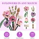 thumbnail image 5 of Kit de bloques de construcción QUANZHOUTIANDI ramo de flores artificiales 547 piezas, 5 of 5