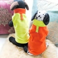 thumbnail image 4 of TELOLY Dog Clothes,Fashionable and Minimalist Style Dog Jacket,Warm and Comfortable Not Stuffy Dog Sweatshirt,Orange,Xxl, 4 of 4