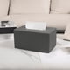 thumbnail image 2 of Caja de pañuelos de papel para sala de estar, de cuero, de lujo, para escritorio, sencilla, para baño de pies, para tienda, para publicidad de hoteles, 2 of 4