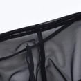 thumbnail image 2 of TANBOM Men's Breathable Mesh Low Rise Contoured Pouch Thong Underwear, Assorted Colors, 5-Pack, M, 2 of 6