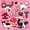 Bright Pink 02, variant on Manfei Cute Bowknot Cat Twin Sheets, Cartoon Fish Bedding, Pink Red, 3-Piece, 1 Flat Sheet, 1 Fitted Sheet and 1 Pillowcase