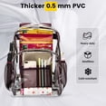 thumbnail image 3 of Mochila Vorspack de PVC transparente transparente para café pesado, 3 of 6