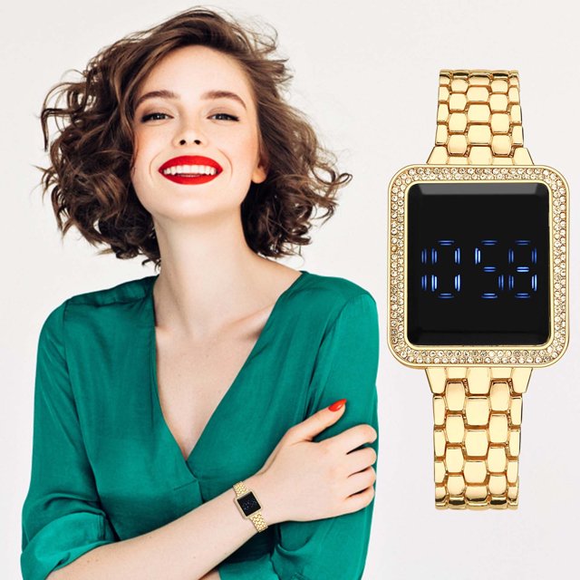 Montre Numérique Élégante pour Femmes avec Grand Écran Haute Résolution pour Dames Modernes