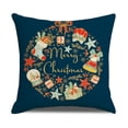 thumbnail image 3 of Funda de Almohada de Navidad，Funda de Almohada Material de ,Funda de Almohada Decorativa de Navidad(C)(4 piezas), 3 of 5