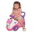 thumbnail image 3 of Kiddieland Toys Light n' Sound Minnie Activity Rider, Push & Pedal Ride-On, for Ages 12-36 Months, 3 of 5