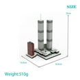 thumbnail image 6 of MOC-157149 World Trade Center Assembled Building Block Toy Set Brick Model 982pcs, 6 of 6