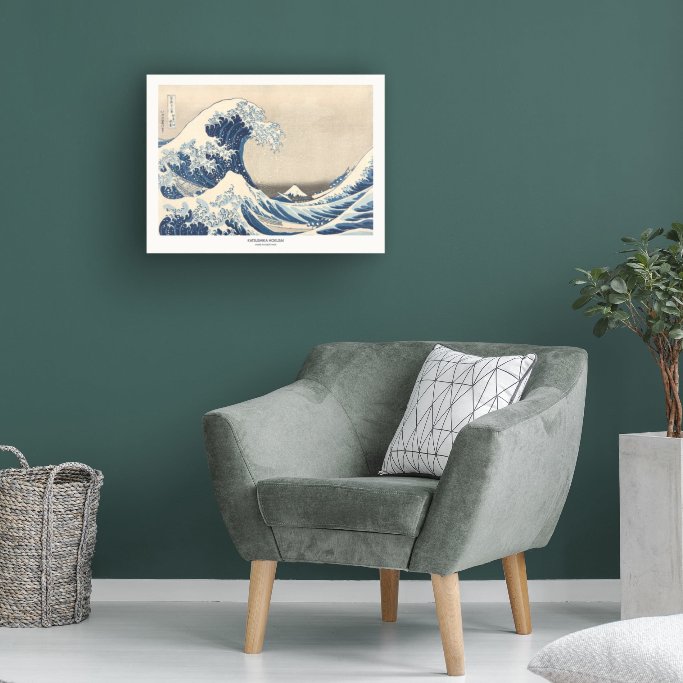 Trademark Fine Art Pictufy Under The Great Wave Canvas Wall Art