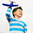 thumbnail image 6 of Aero-Storm: Air Powered Airplane - Blue - Acrobatic Flight, Stunt Performing Outdoor Flying Toy, Micro Air Engine, No Batteries Required, Kids Ages 6+, 6 of 7