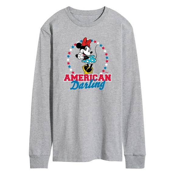 Disney - American Darling Minnie - Men's Long Sleeve T-Shirt