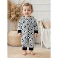 thumbnail image 6 of Miaouyo Infant Baby Boy Girl Winter Romper 0 3 6 9 12 Months Cute Animal Pattern Long Sleeve Hooded Warm Jumpsuit, 6 of 9