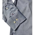 thumbnail image 3 of Tommy Hilfiger Men's Regular Fit Spread Collar Long Sleeve Dress Shirt Blue, 15-15.5 32/33, 3 of 7