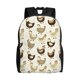 thumbnail image 1 of Balery Funny Chicken Mochila - Mochila Estilosa y Duradera para Laptop de 15 Pulgadas con Tela Oxford Impermeable, 1 of 8