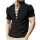 thumbnail image 2 of pstuiky Camisa de manga corta para hombre, Blusa informal de manga corta con botones y cuello vuelto para hombre camisas casuales para hombre s, 2 of 8